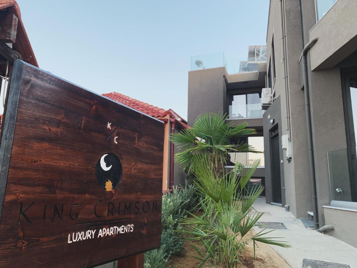 King Crimson Luxury Apartments Marathokefála Exterior foto
